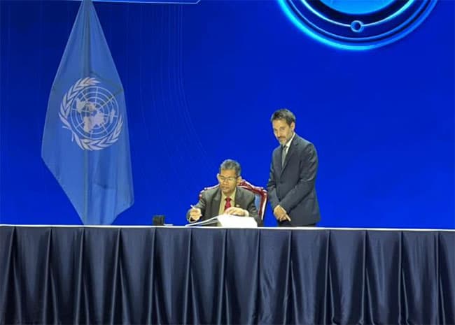 Sri Lanka signs UN Convention against Cybercrime