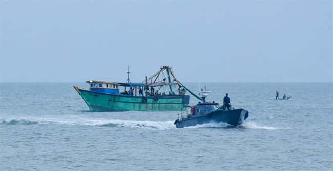 Another vessel suspected to be carrying narcotics seized in southern seas