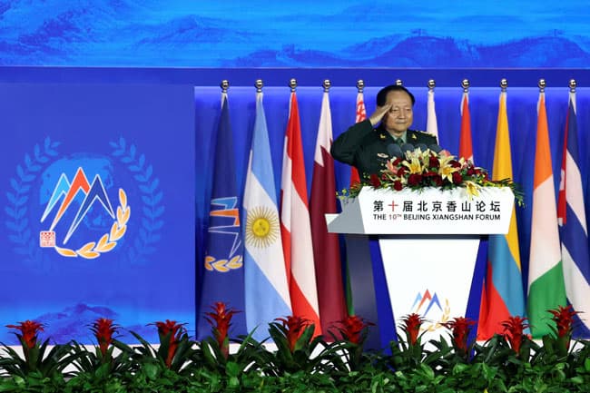 China investigating top general over serious violations, says defence ministry