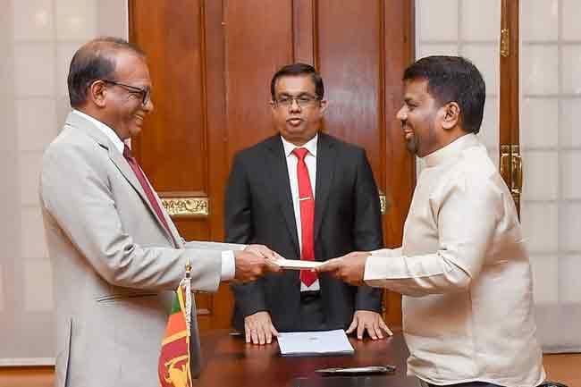 Anura Karunathilaka sworn in as new Energy Minister