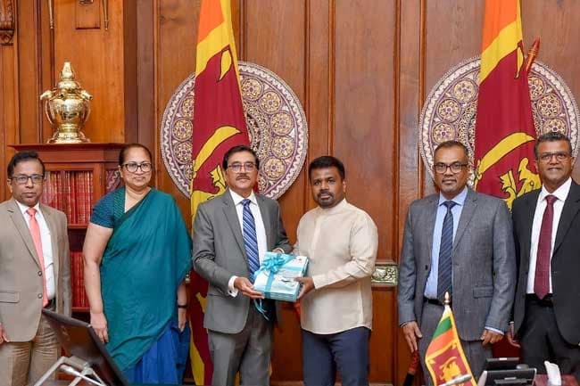 CBSL presents Annual Economic Review and Financial Statements and Operations reports to President