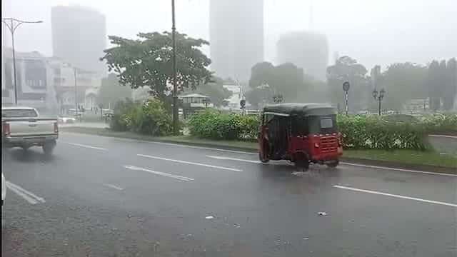 Fairly heavy rainfall expected in parts of the island today