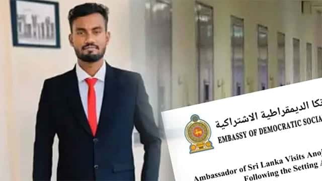 Sri Lankan Ambassador visits Anojan Sivarasa at Dammam Central Prison following Saudi Court ruling