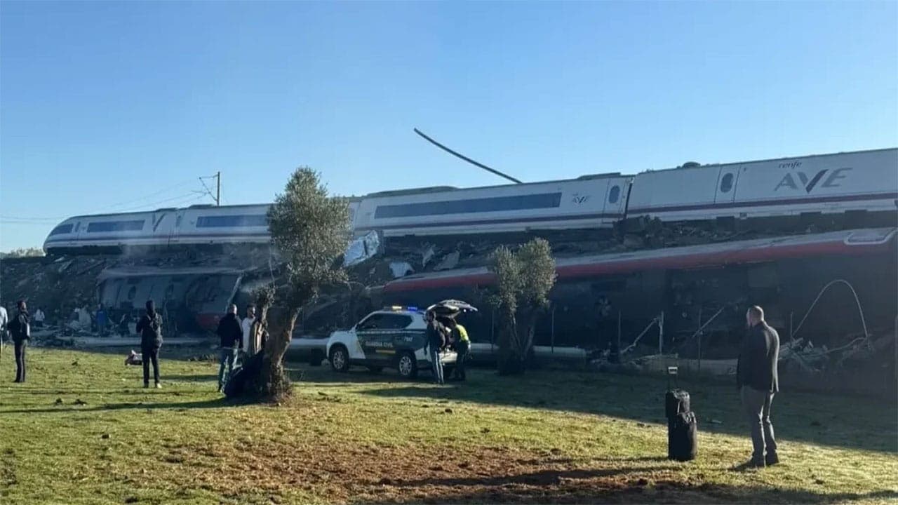 At least 39 killed and dozens others injured as two high-speed trains collide in Spain