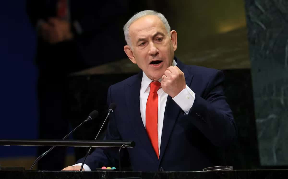 Netanyahu's bloc leading Israel election but short of majority, partial results show