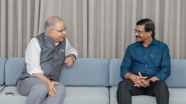 Indian High Commissioner meets JVP General Secretary Tilvin Silva