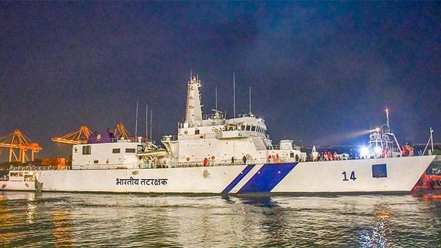 Three Indian Navy ships depart Colombo after joint naval exercise